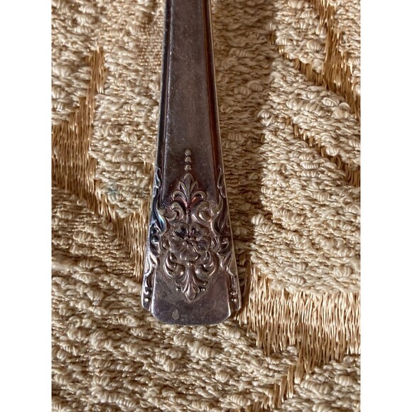 Vintage 50s Salad Forks 1950s International Silver Mountain Rose Silverplate (2) - Picture 2 of 6